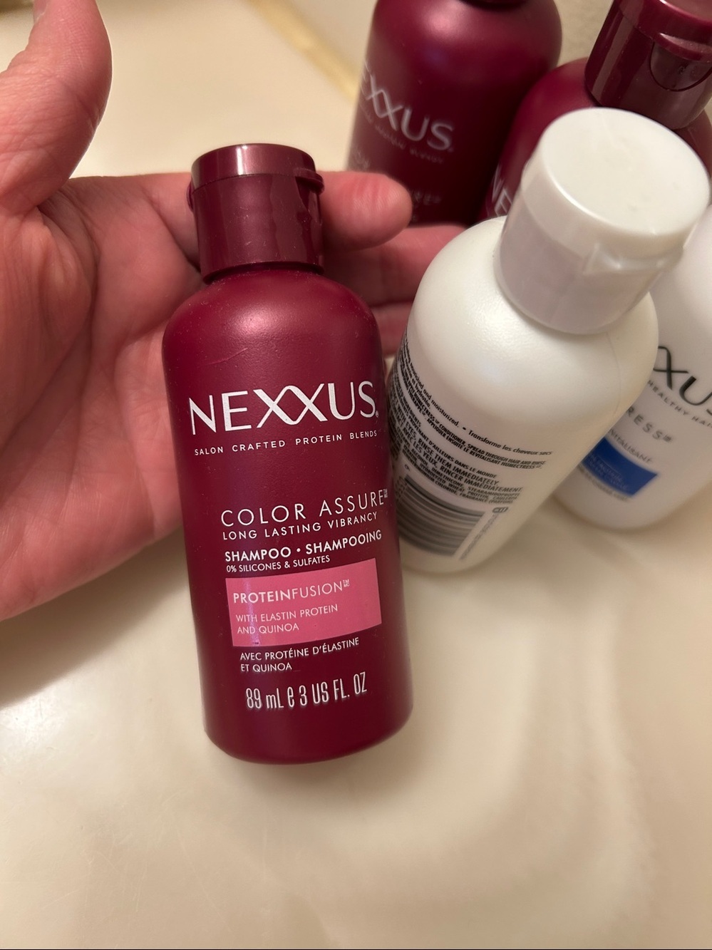 Bundle of 5: Nexxus Color Assure & Humectress Shampoo + Conditioner, 3floz each - Picture 4 of 5